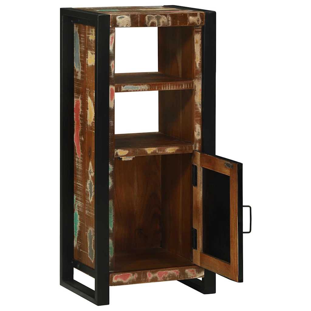 Baderomskap med dør Brun 40 x 30 x 90 cm Massivt gjenvunnet tre