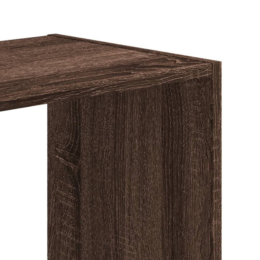 Bokhylle Brun Eik 102x32x108 cm