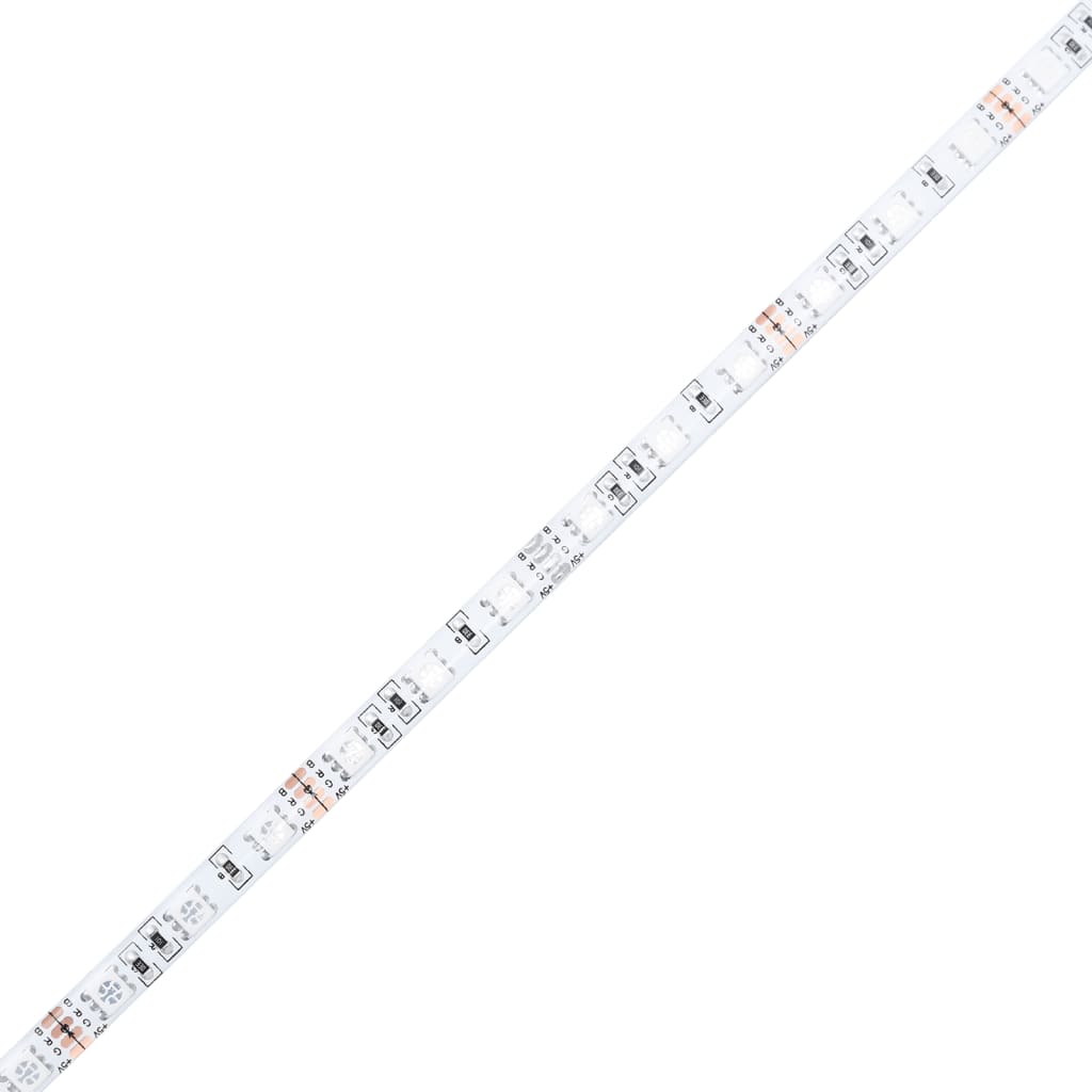 Skap Brun Eik med LED 41,5x32,5x200 cm