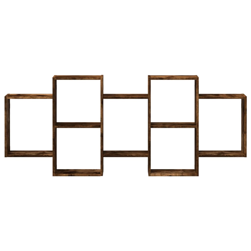 Vegghylle Røyk Eik 159x18x65 cm