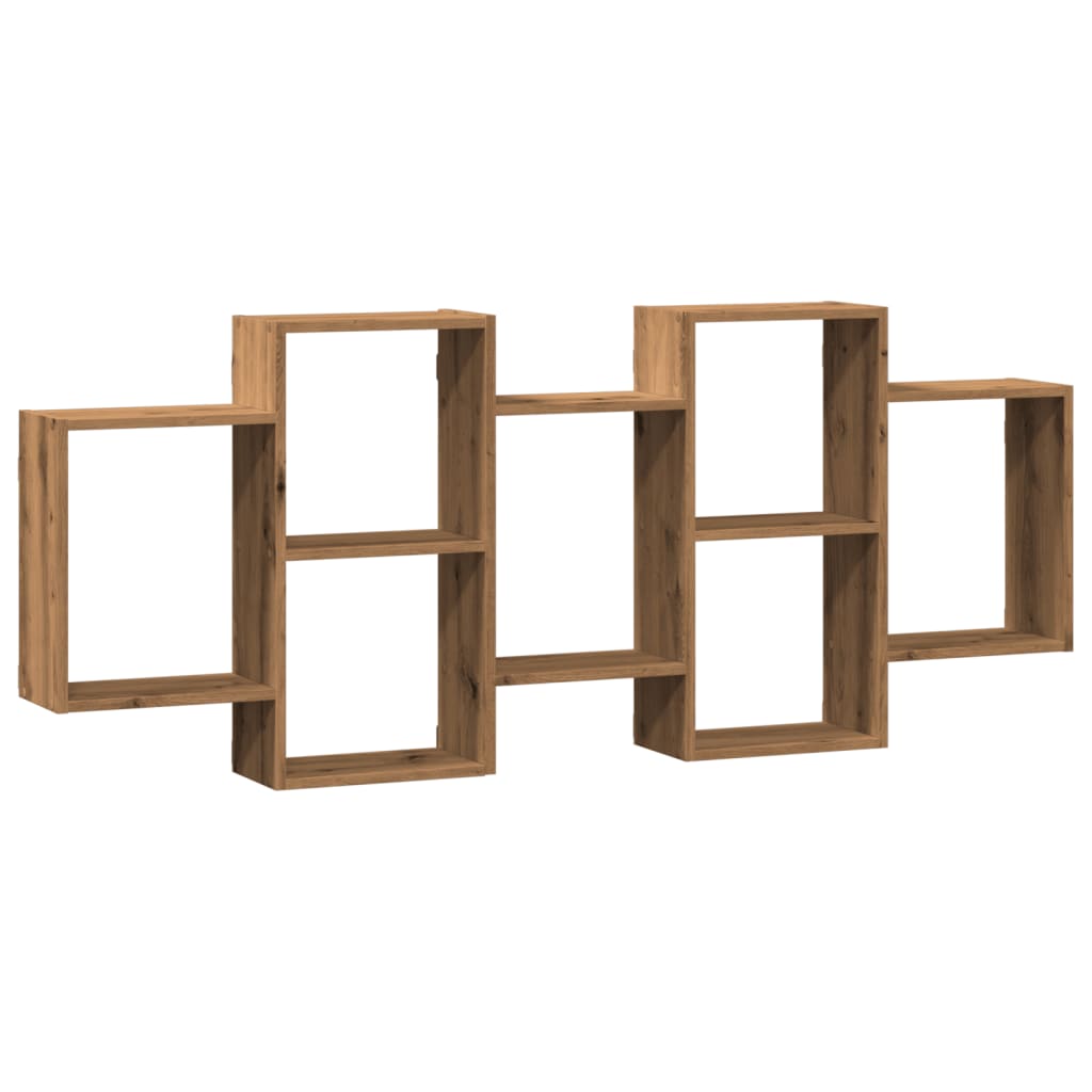 Vegghylle Artisan Eik 159x18x65 cm