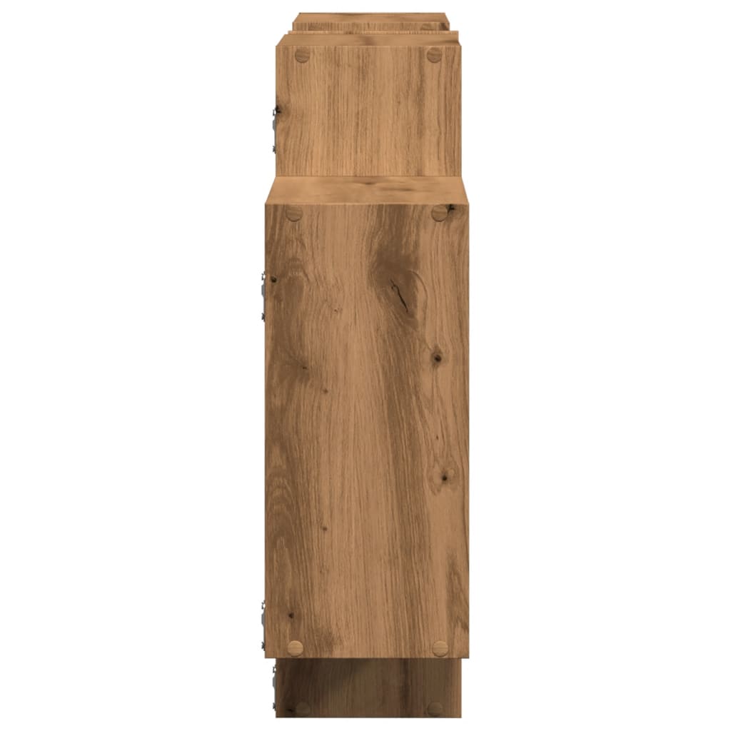 Vegghylle Artisan Eik 159x18x65 cm