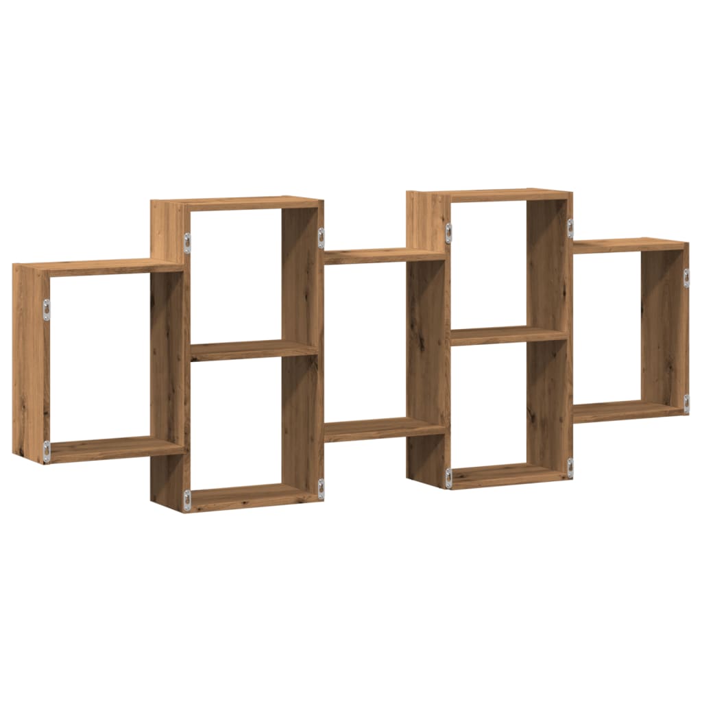 Vegghylle Artisan Eik 159x18x65 cm