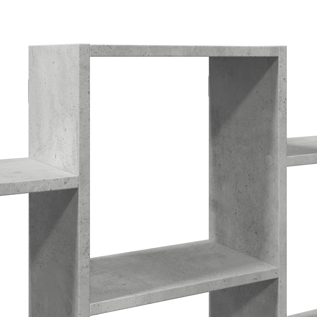 Vegghylle Betonggrå 159x18x66 cm