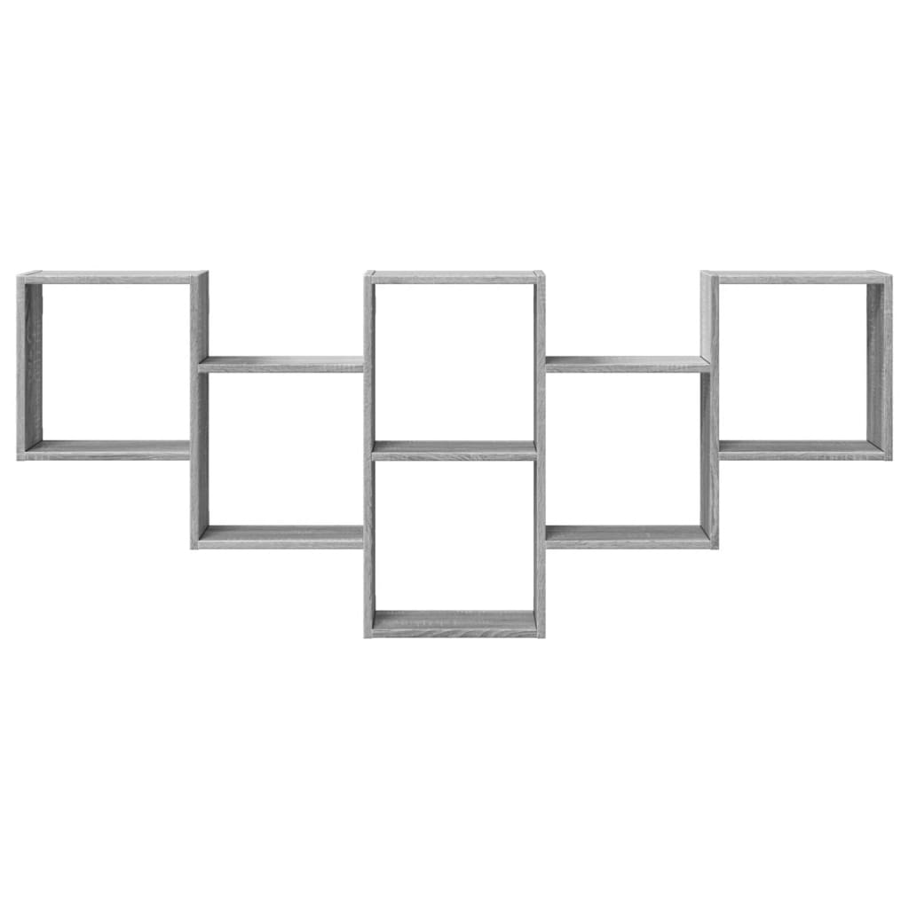 Vegghylle Sonoma Grå 159x18x66 cm