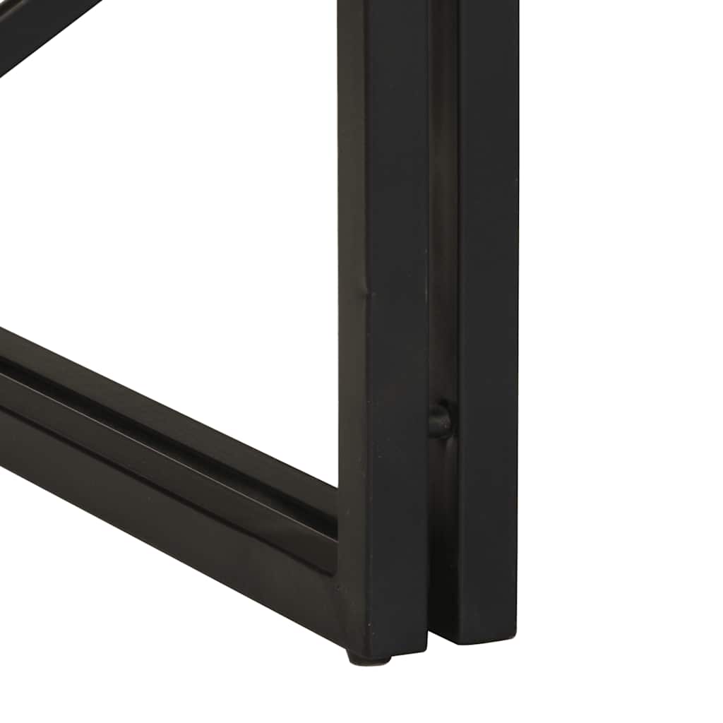 Salongbord Sofabord Tre Gjenvunnet Heltre flerfarget 100x100x35 cm