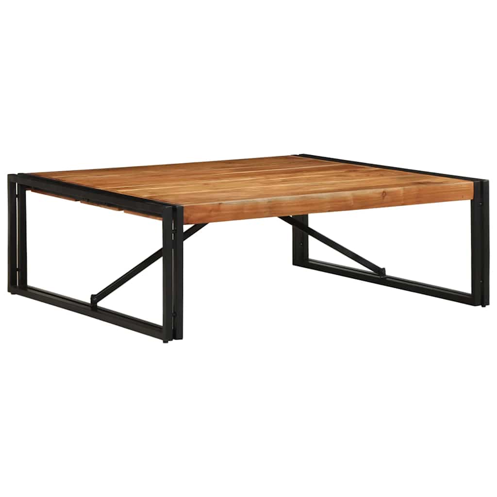 Salongbord Sofabord Tre heltre akasie 100x100x35 cm