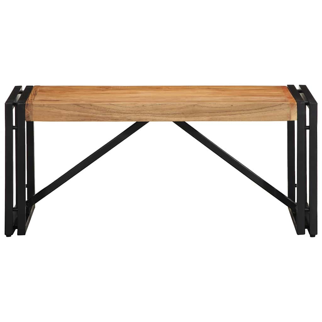 Salongbord Sofabord Tre heltre acacia 80x40x35 cm