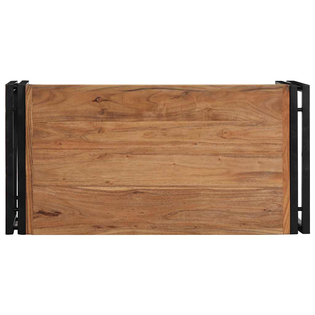 Salongbord Sofabord Tre heltre acacia 80x40x35 cm