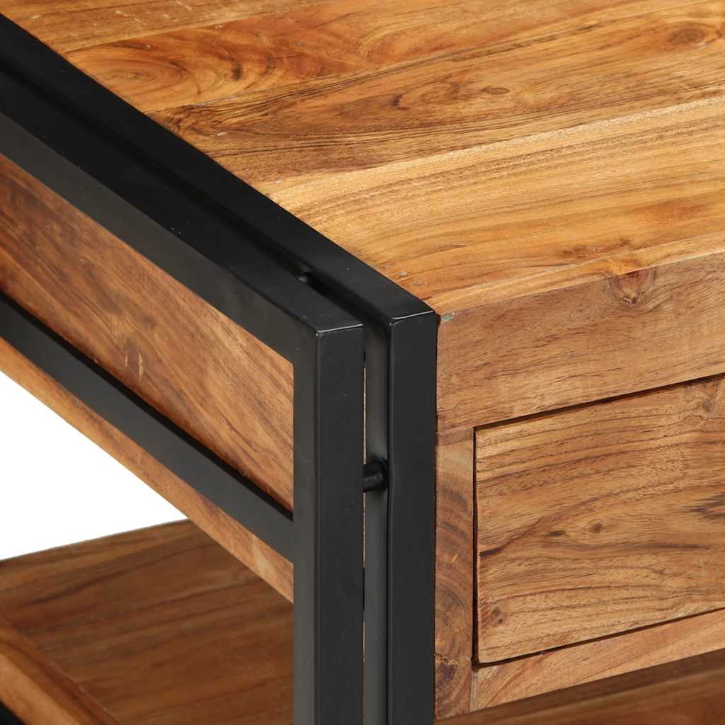 Salongbord Sofabord Tre heltre akasie 90x50x38 cm