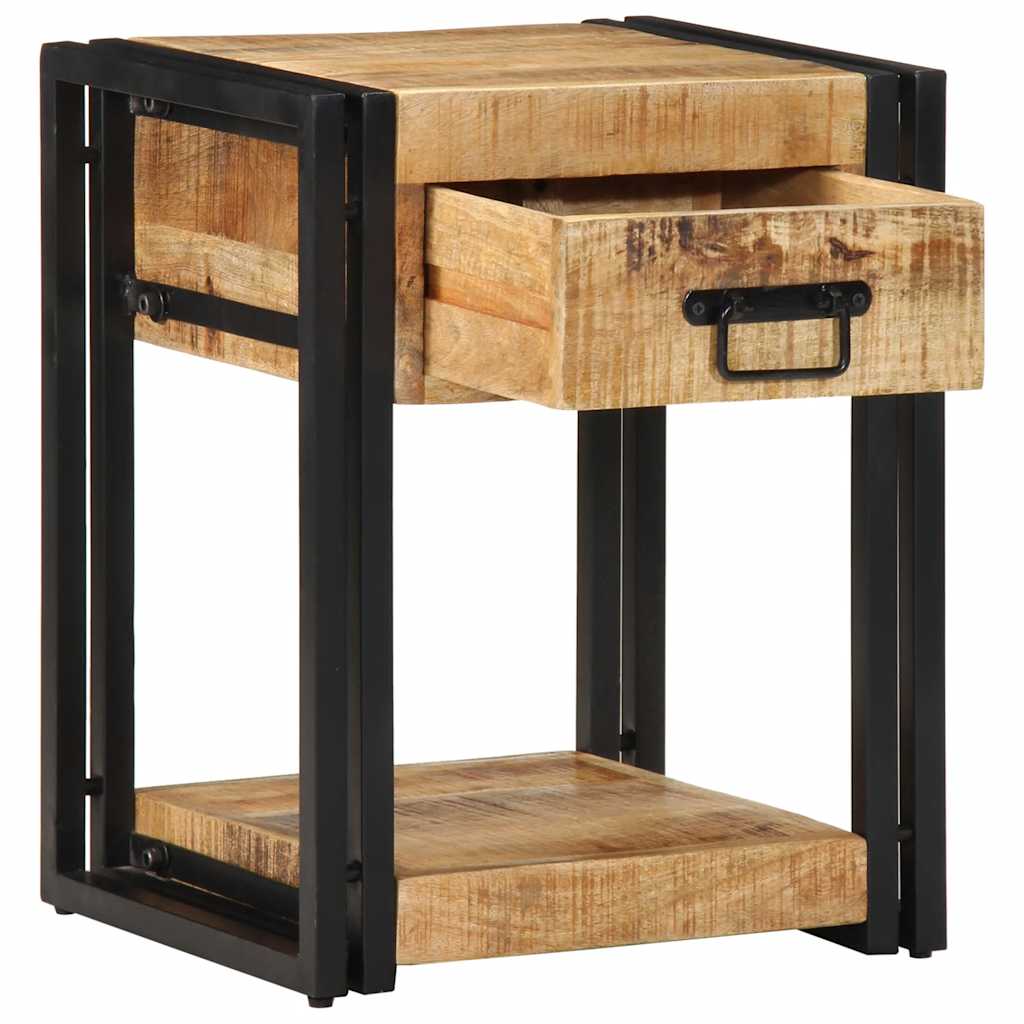 Nattbord Sengbord Tre 40x35x50 grov heltre mango