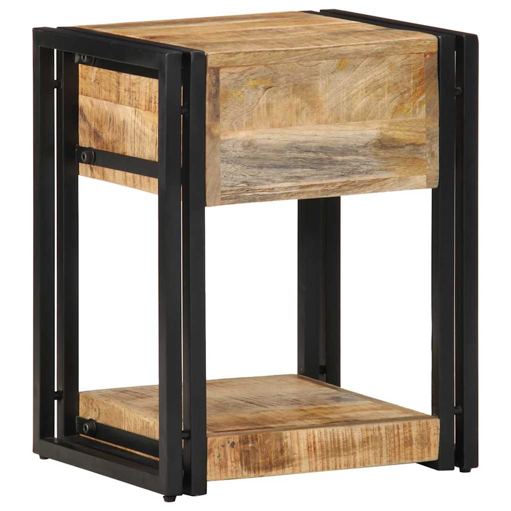Nattbord Sengbord Tre 40x35x50 grov heltre mango