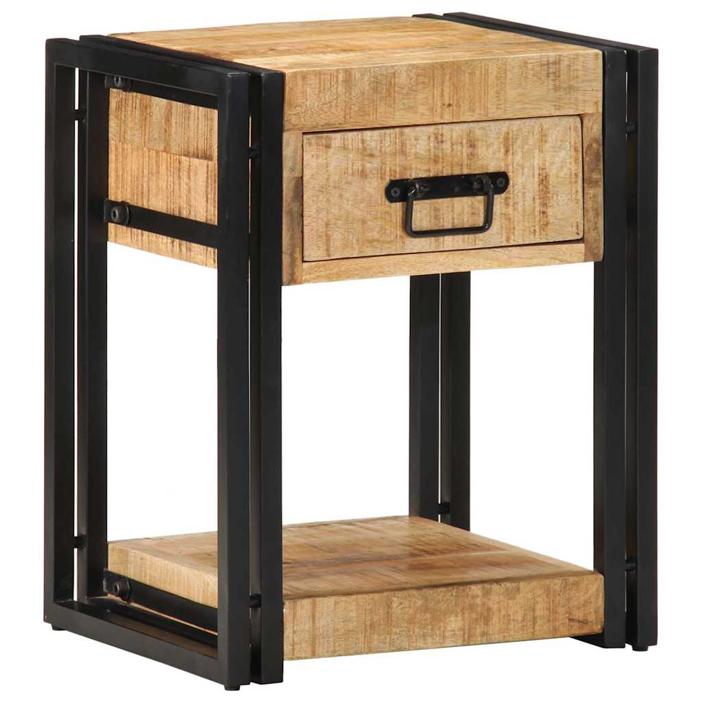 Nattbord Sengbord Tre 40x35x50 grov heltre mango