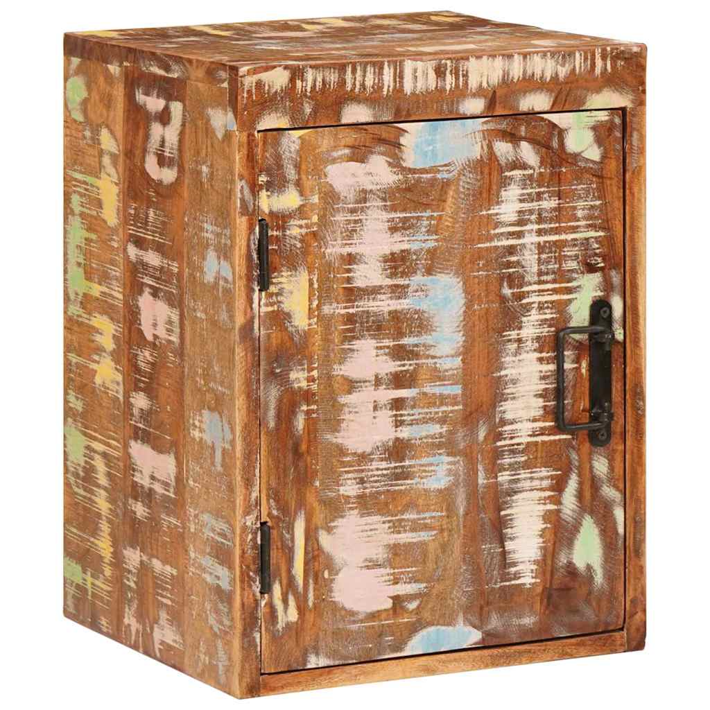Nattbord Sengbord Brun 35 x 33 x 48 cm Massiv Rektivert Tre