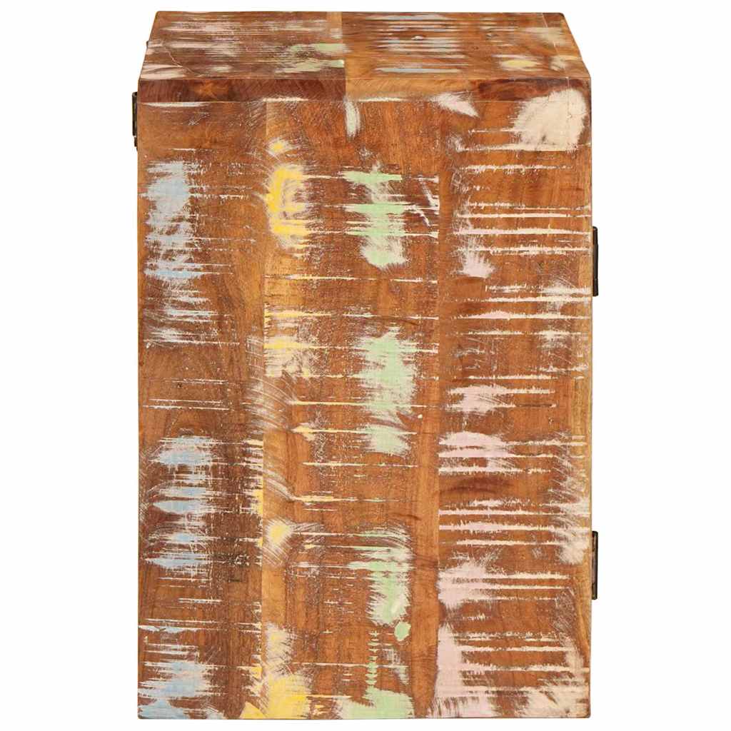 Nattbord Sengbord Brun 35 x 33 x 48 cm Massiv Rektivert Tre