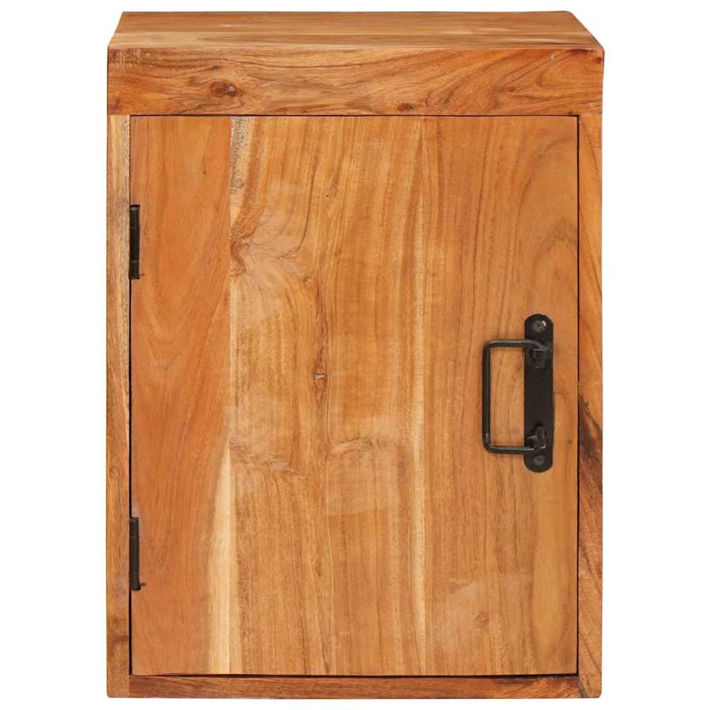 Nattbord Sengbord Brun 35 x 33 x 48 cm Solid akasietre