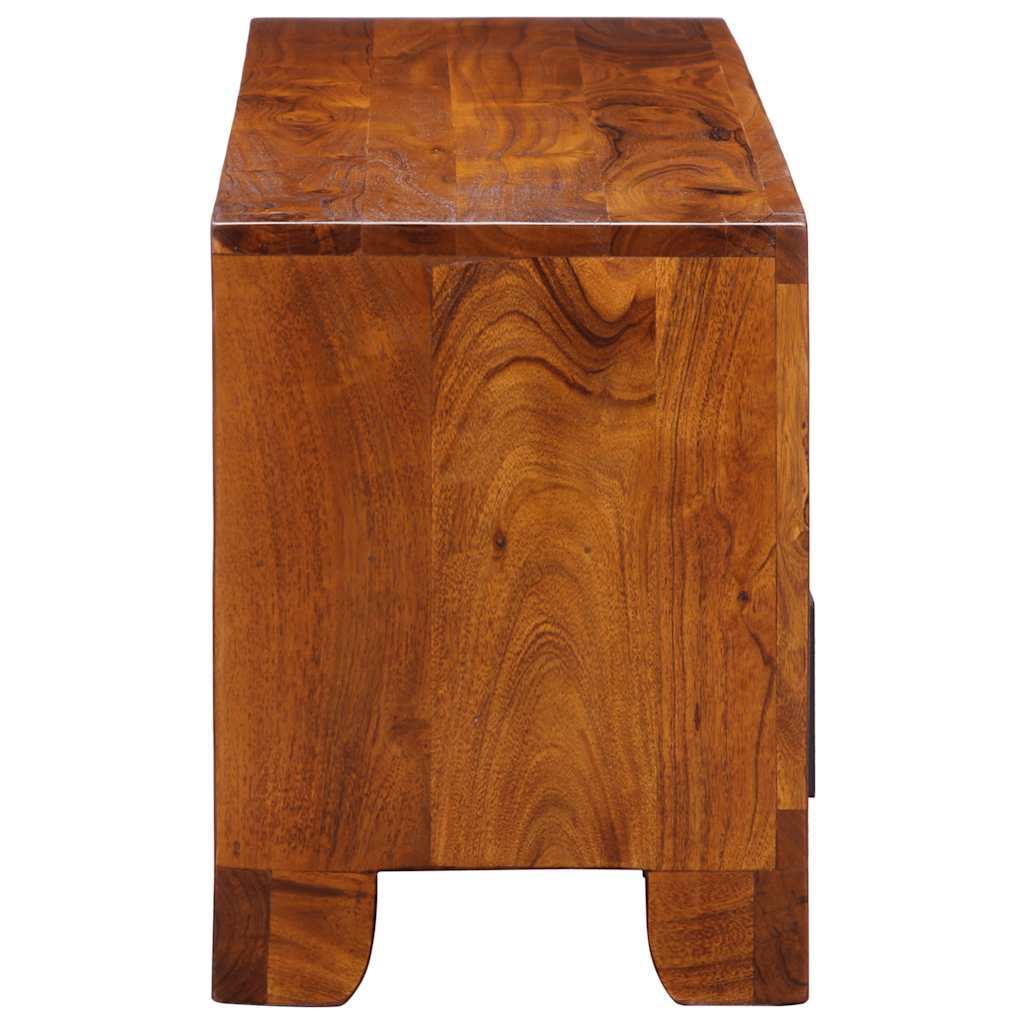 TV-Møbel Tre Tv-skap flerfarget 110x30x40 heltre akasie