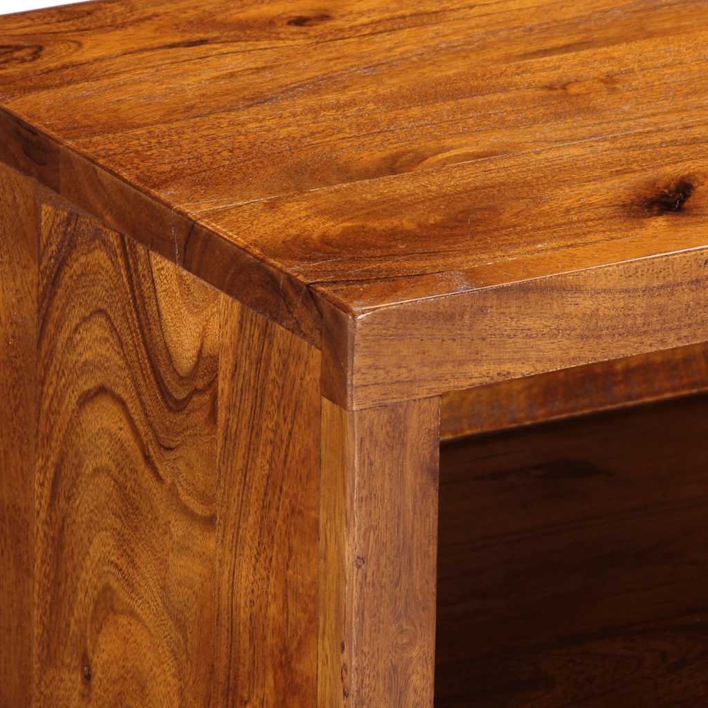 TV-Møbel Tre Tv-skap flerfarget 110x30x40 heltre akasie