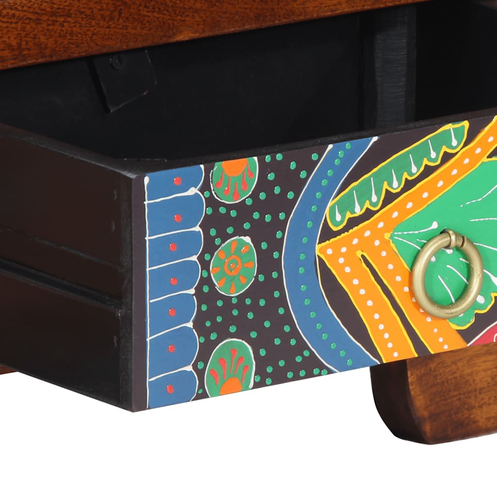 TV-Møbel Tre Tv-skap flerfarget 110x30x40 heltre akasie