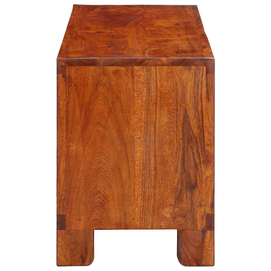 TV-Møbel Tre Tv-skap flerfarget 110x30x40 heltre akasie