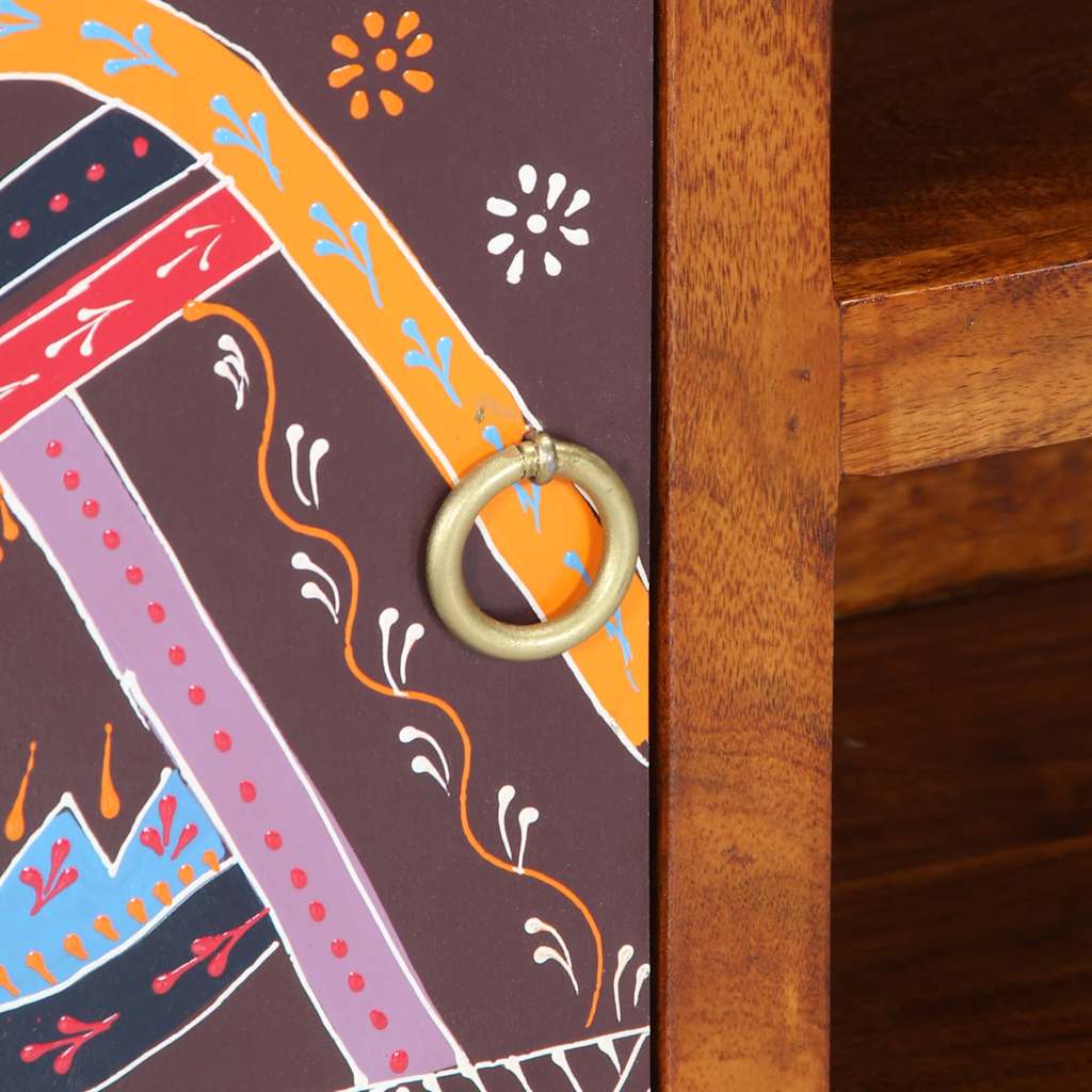 TV-Møbel Tre Tv-skap flerfarget 90x30x45 heltre akasie