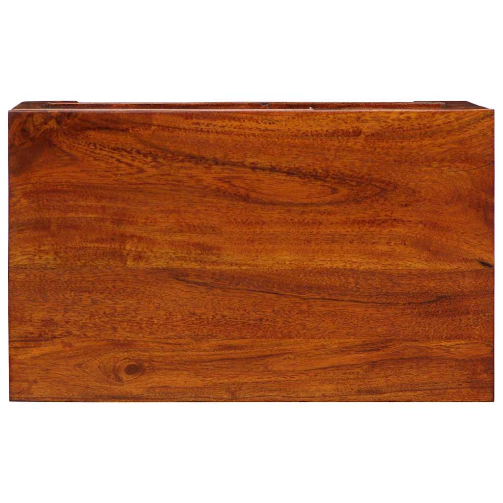 Oppbevaringskiste Flerfarget 50 x 30 x 40 cm heltre akasie