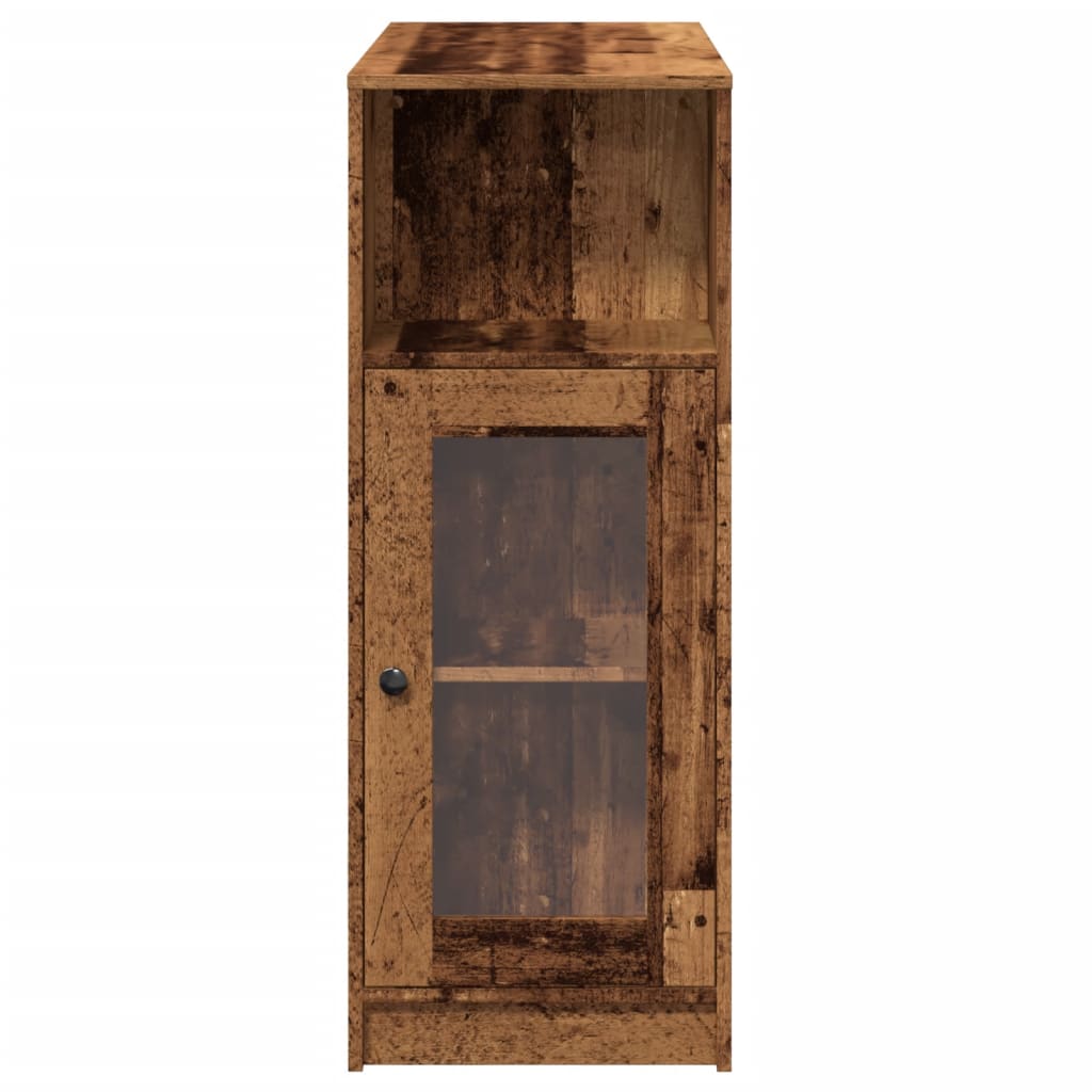 Barbord med stativer gammelt tre 101x40x103,5 cm konstruert tre