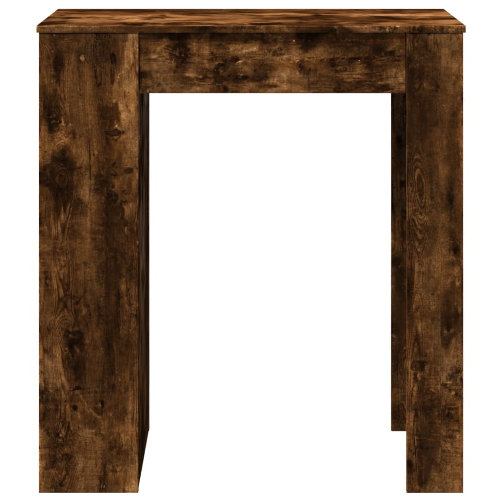 Barbord med stativer røkt eik 95x47x103,5 cm konstruert tre