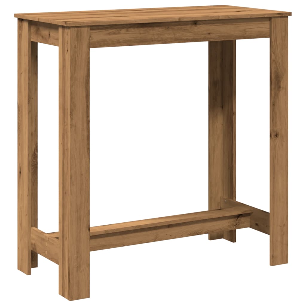 Barbord artisan eik 102x50x103,5 cm konstruert tre