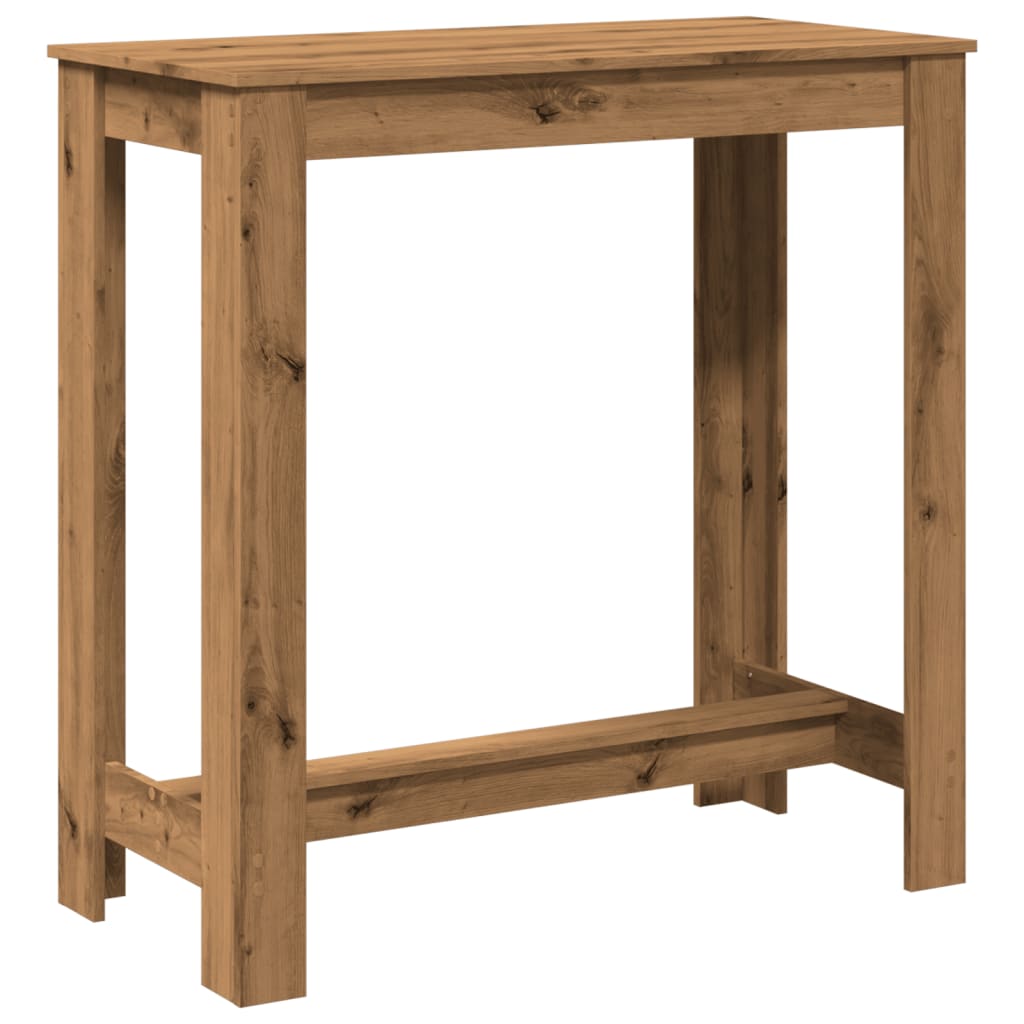 Barbord artisan eik 102x50x103,5 cm konstruert tre