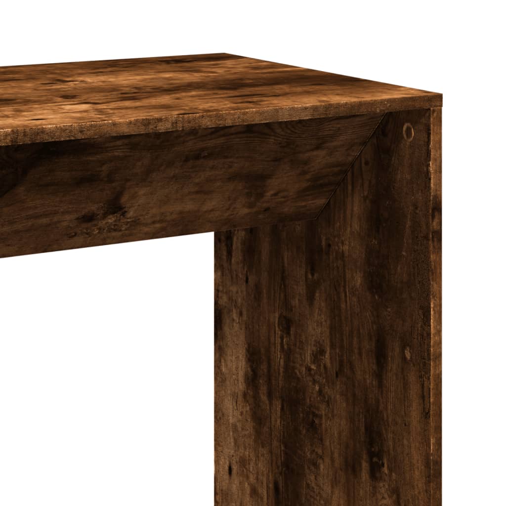 Barbord røkt eik 102x50x103,5 cm konstruert tre