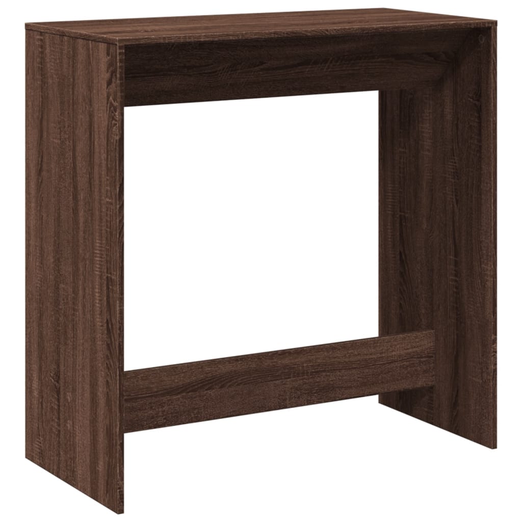 Barbord brun eik 102x50x103,5 cm konstruert tre