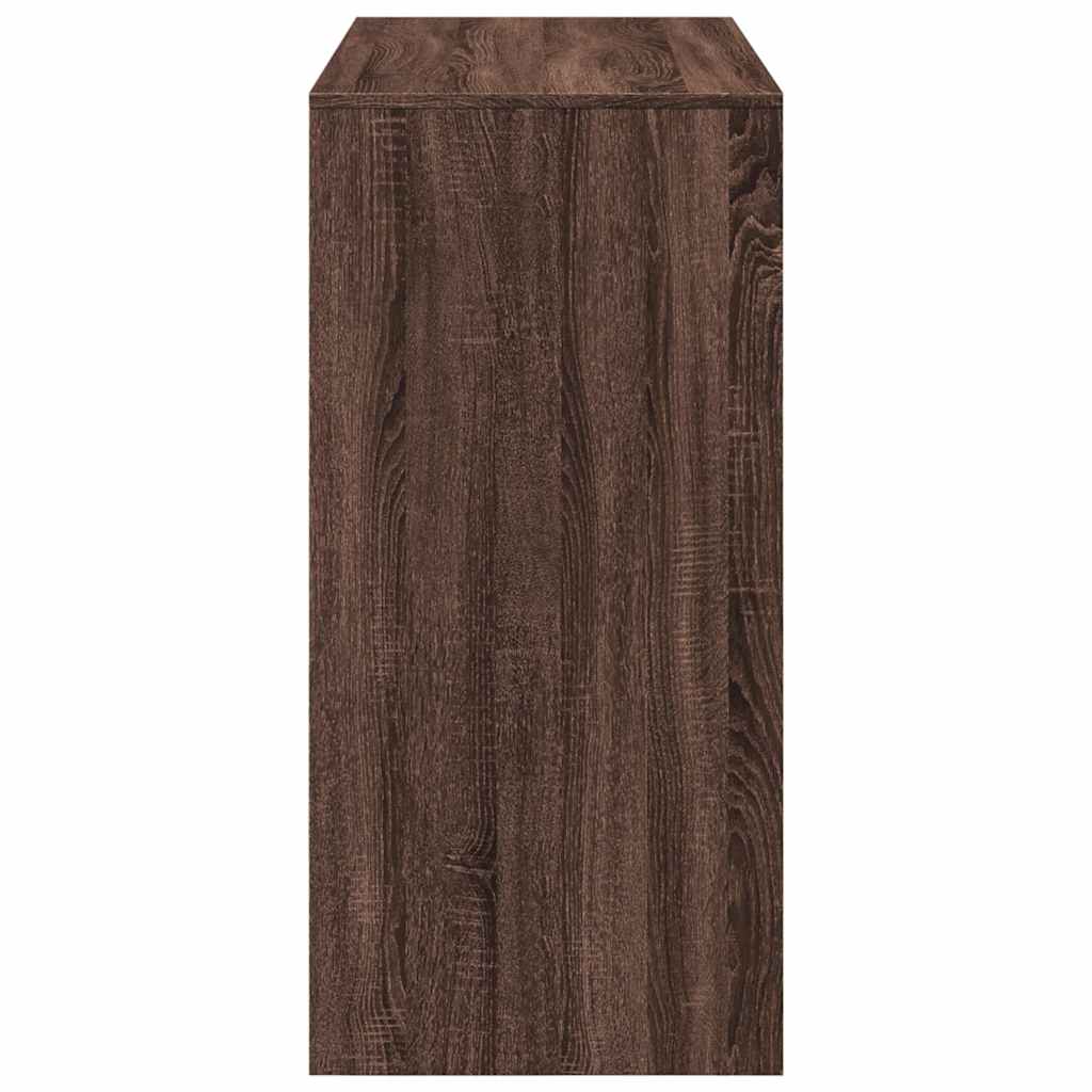 Barbord brun eik 102x50x103,5 cm konstruert tre