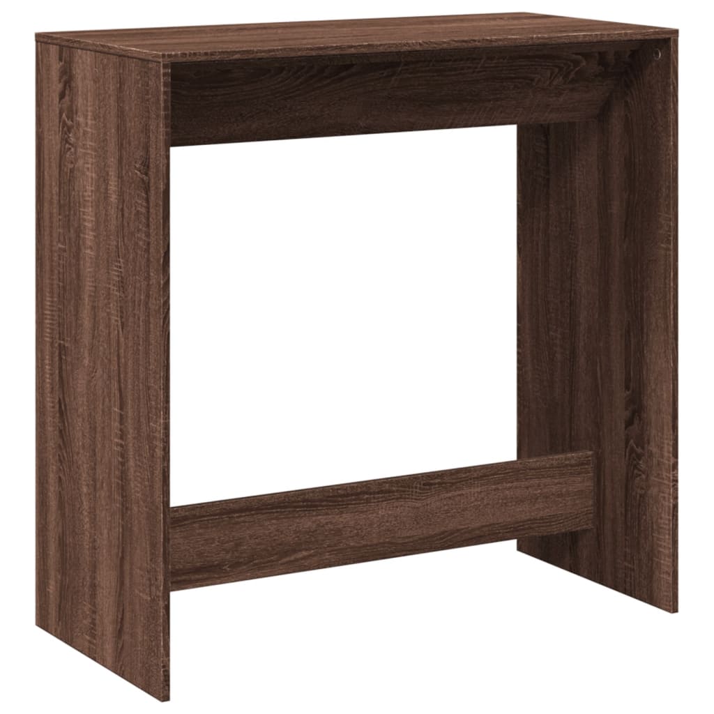 Barbord brun eik 102x50x103,5 cm konstruert tre