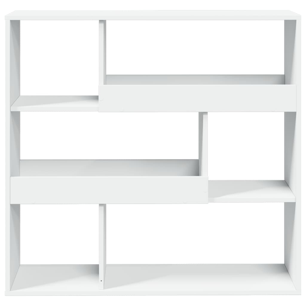 Bokhylle Hvit Romdeler 100x33x94,5 cm