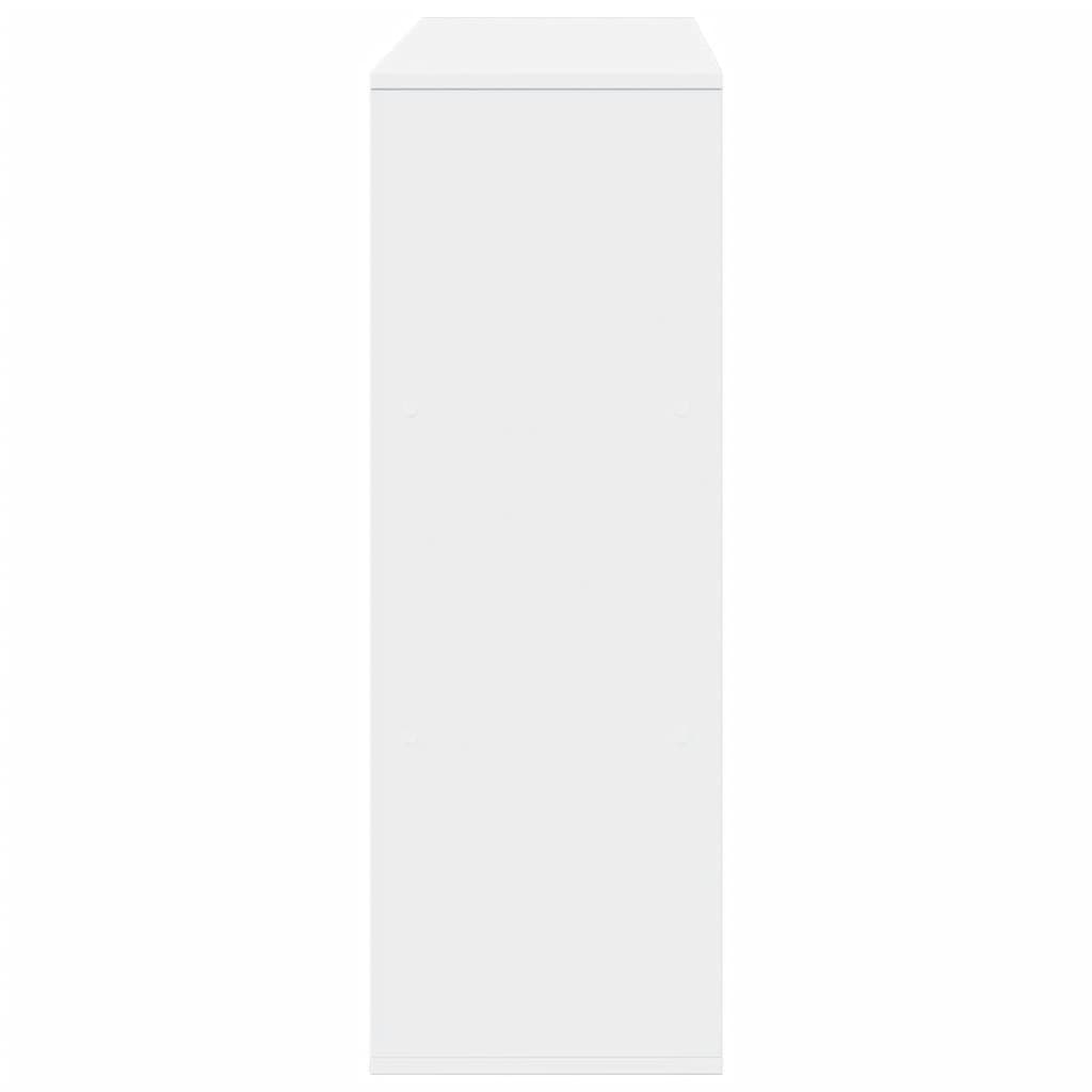 Bokhylle Hvit Romdeler 100x33x94,5 cm