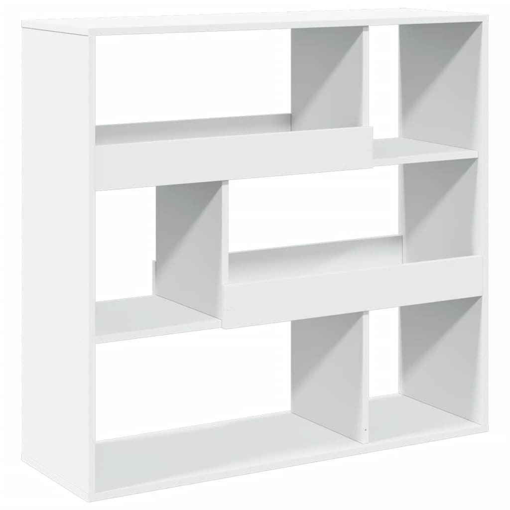 Bokhylle Hvit Romdeler 100x33x94,5 cm