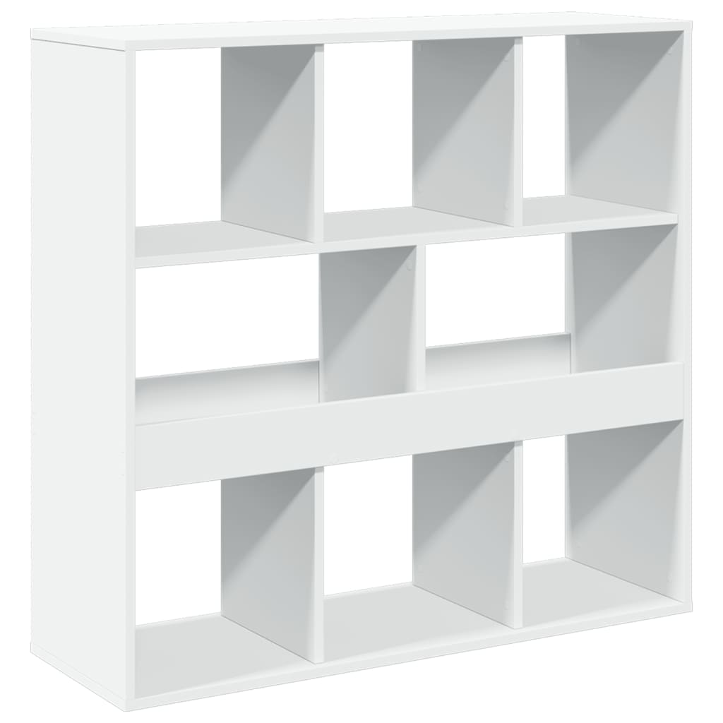 Bokhylle Hvit Romdeler 100x33x94,5 cm