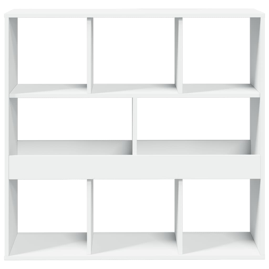 Bokhylle Hvit Romdeler 100x33x94,5 cm