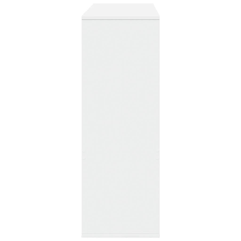 Bokhylle Hvit Romdeler 100x33x94,5 cm