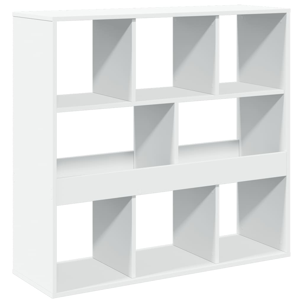 Bokhylle Hvit Romdeler 100x33x94,5 cm