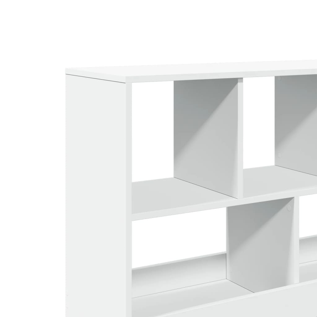 Bokhylle Hvit Romdeler 100x33x94,5 cm