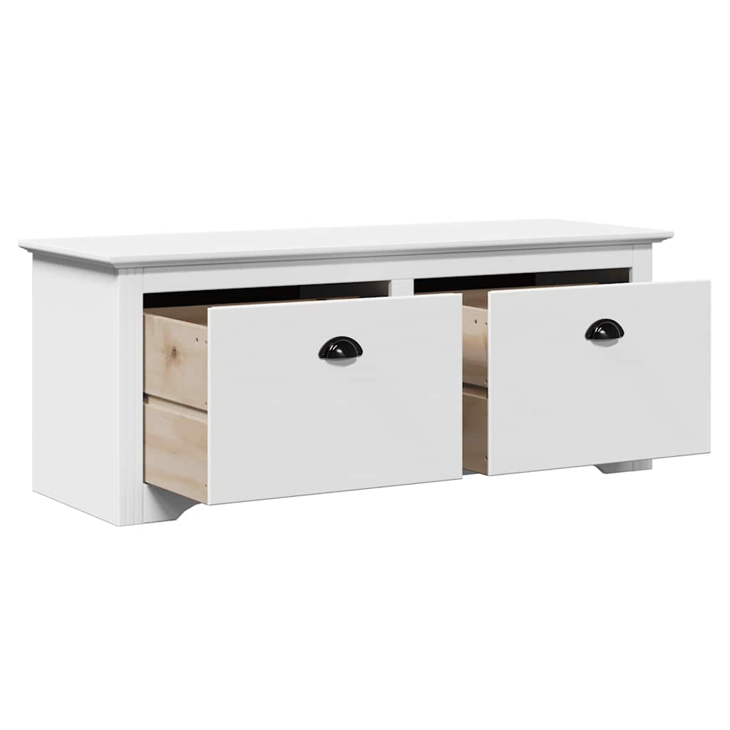 Sittebenk Gangbenk BODO Hvit 114x40x45 cm