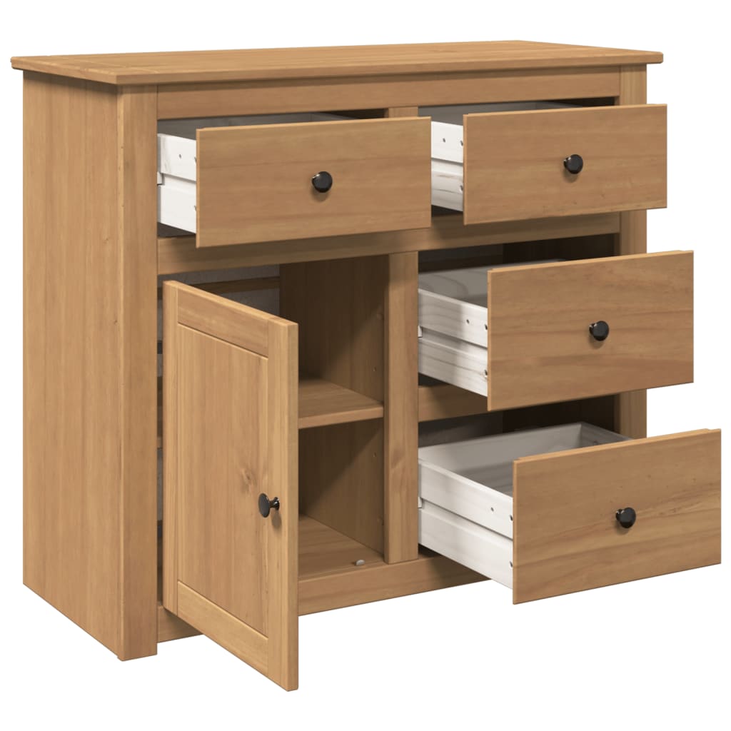 Skjenk Tre heltre furu med skuffer Panama 93x40x80 cm