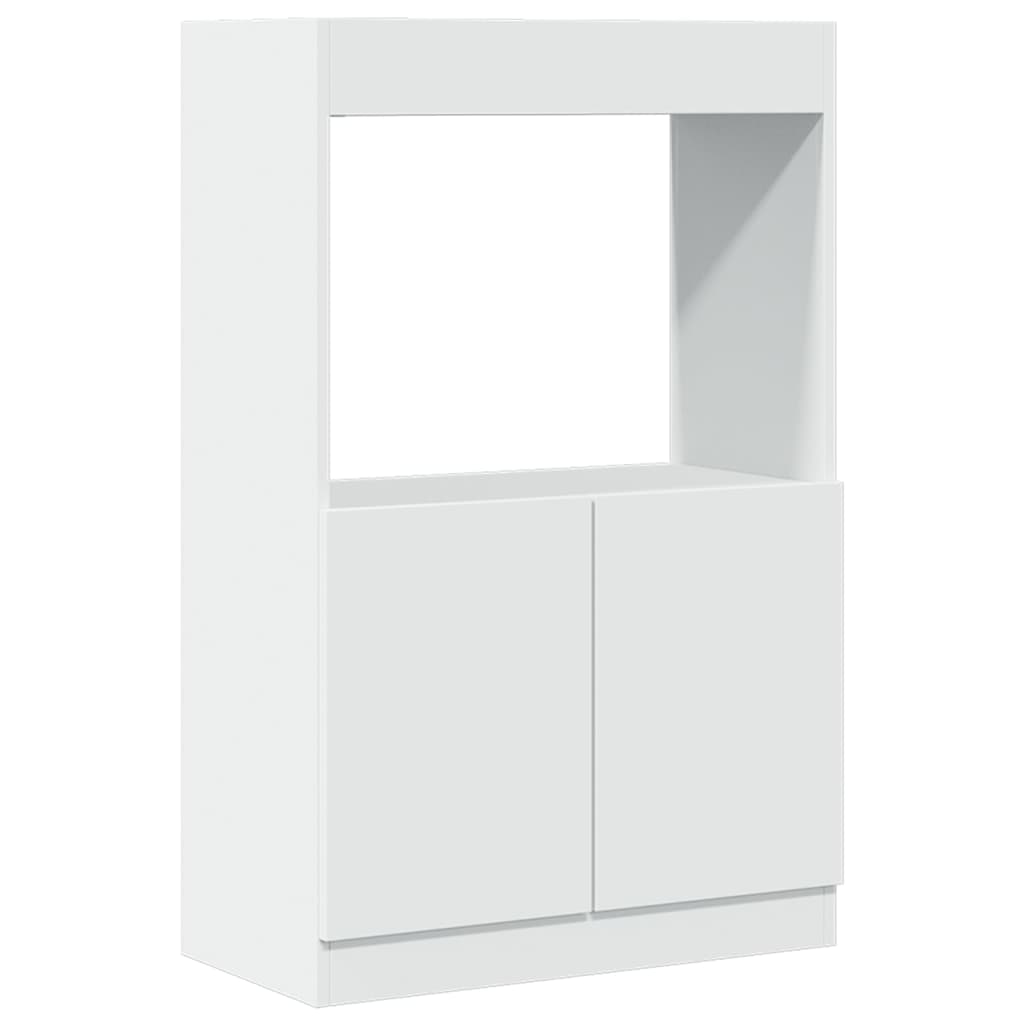 Skap Hvit 63x33x100 cm