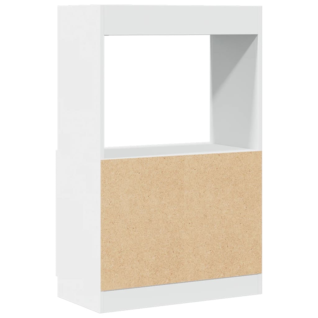 Skap Hvit 63x33x100 cm
