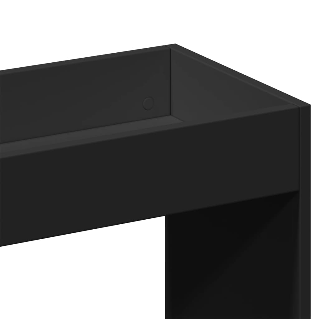 Skap Svart 63x33x100 cm