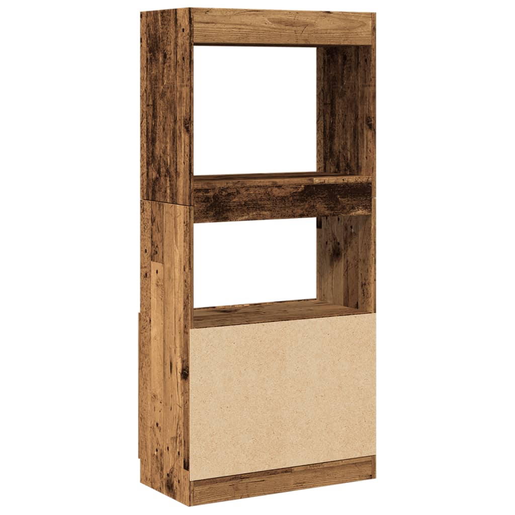 Skap Gammelt Tre 63x33x140 cm