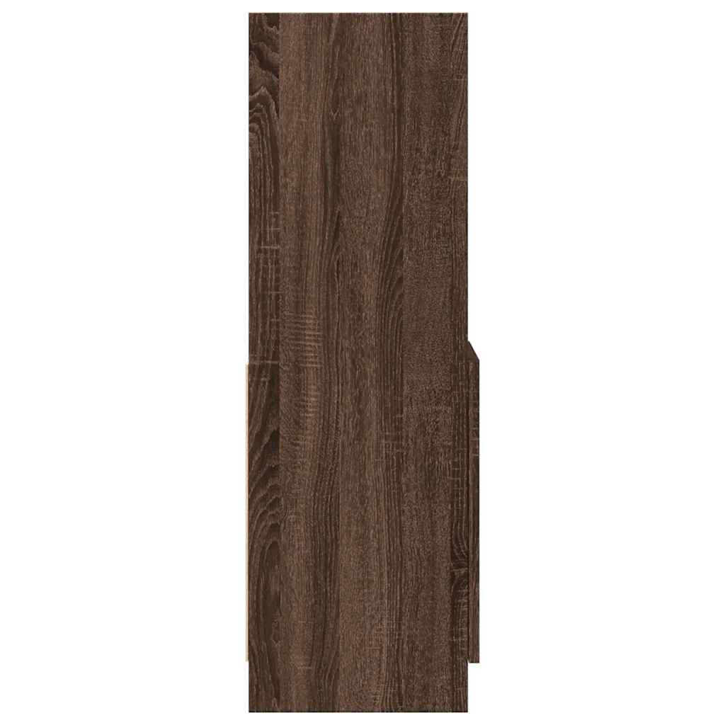 Skap Brun Eik 92x33x100 cm
