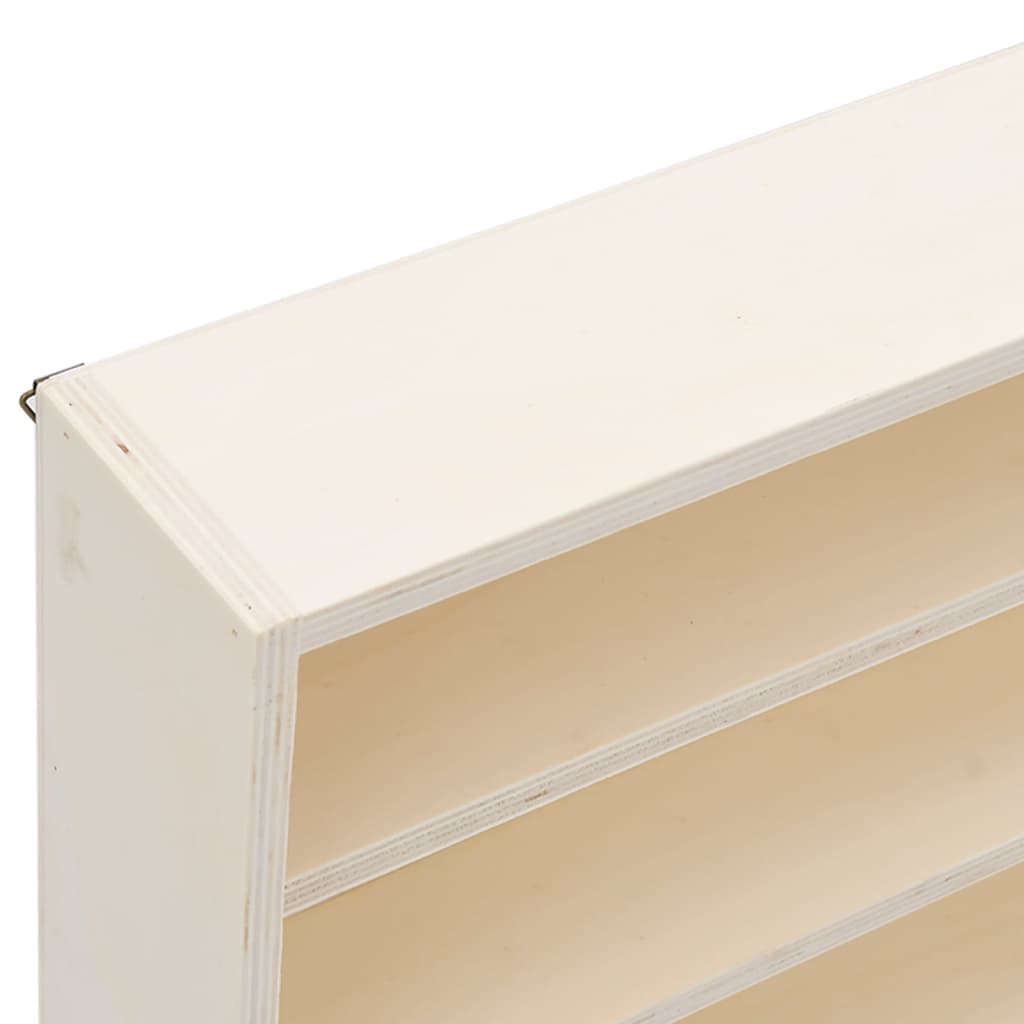 Vegghylle Tre samlermonter med 6 hyller 100x8,5x55 cm